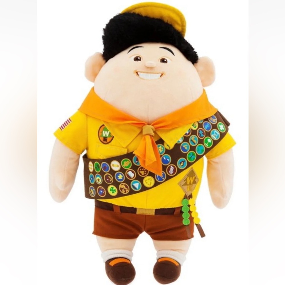 Disney Parks Store Pixar 10th
Anniversary Up Russell Boy Scout 15"
Plush NEW